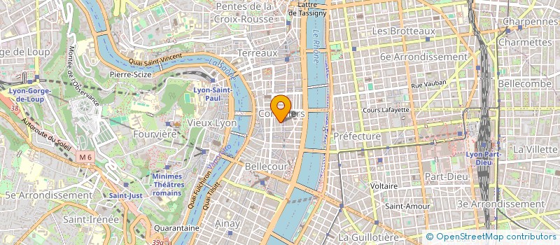 localisation de l'entreprise CB 15-18  LYON