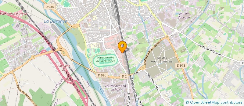 localisation de l'entreprise CB 4  CAVAILLON