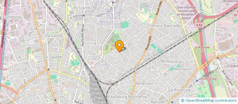 localisation de l'entreprise CB.7-22  TOULOUSE