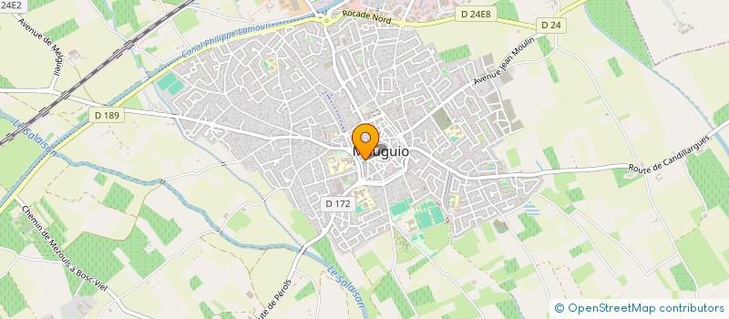 localisation de l'entreprise CB ACOUSTIC SA à MAUGUIO