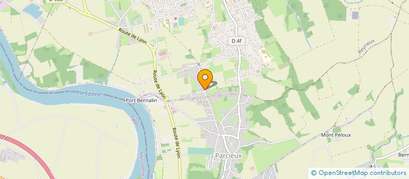 localisation de l'entreprise CB AGENCEMENTS à REYRIEUX