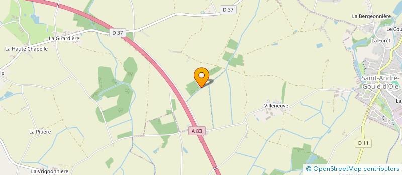 localisation de l'entreprise CB AVENIR IMMOBILIER  ESSARTS-EN-BOCAGE