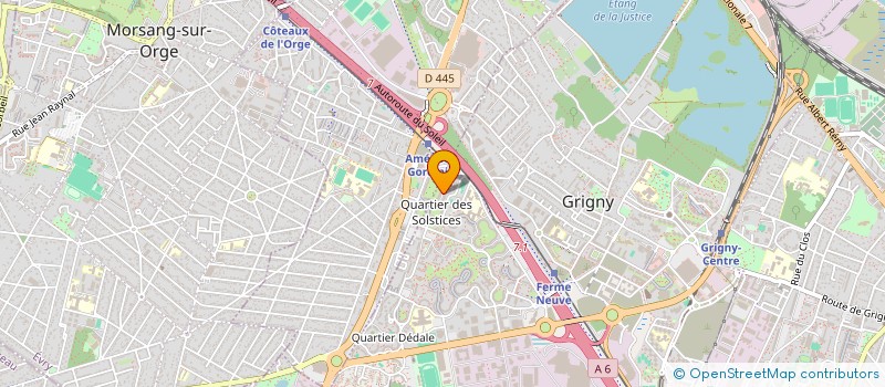 localisation de l'entreprise CB-BAT à GRIGNY