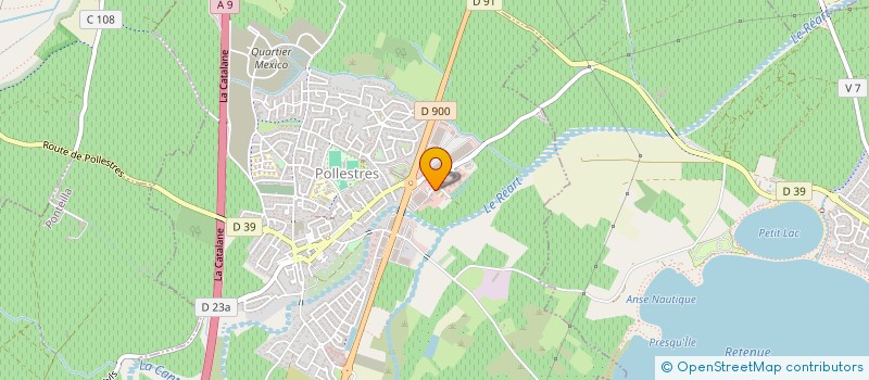 localisation de l'entreprise CB BATI RENOVATION à POLLESTRES
