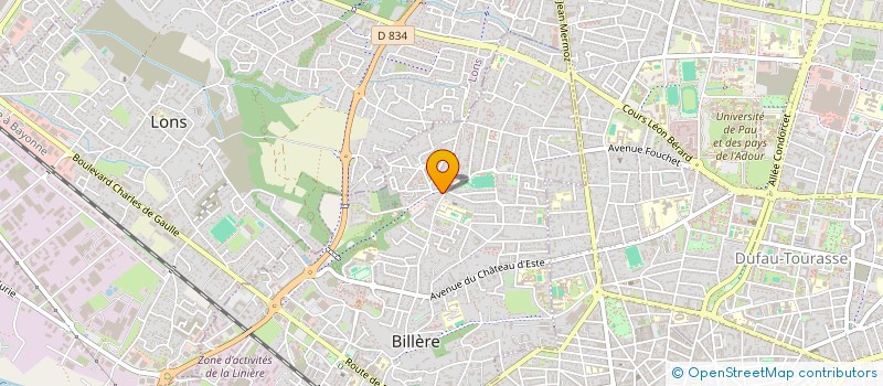 localisation de l'entreprise CB BY JENNY  BILLERE