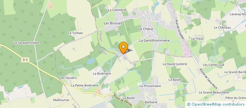 localisation de l'entreprise CB CLIM SERVICES  JOUE-LES-TOURS