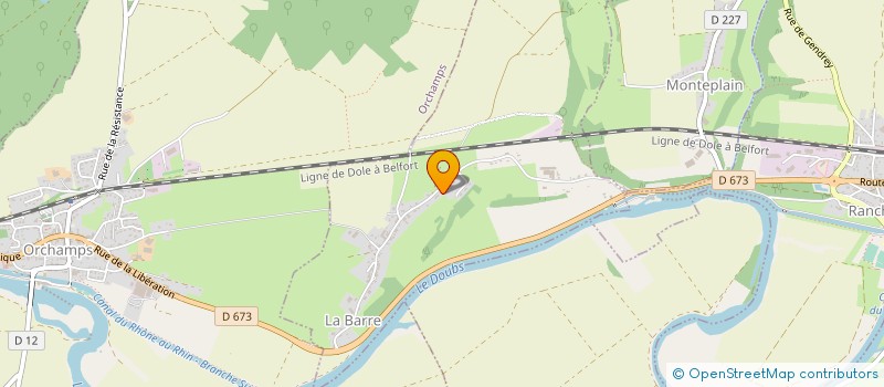 localisation de l'entreprise CB CONCEPTION & AUTOMATISME  LA BARRE