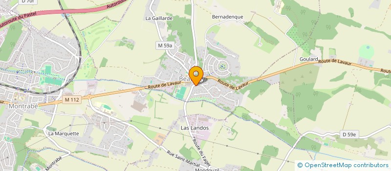 localisation de l'entreprise CB CONNECT  BEAUPUY