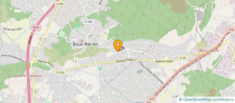 localisation de l'entreprise CB CONSEIL à BOUC-BEL-AIR