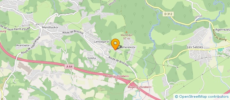 localisation de l'entreprise CB CONSEILS  MOUGUERRE