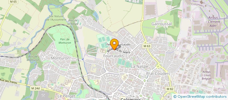 localisation de l'entreprise CB CONSTRUCTION à COLOMIERS