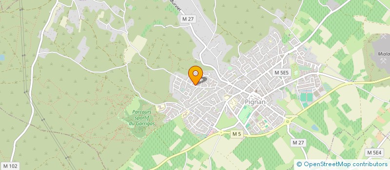 localisation de l'entreprise CB CONSTRUCTIONS  PIGNAN