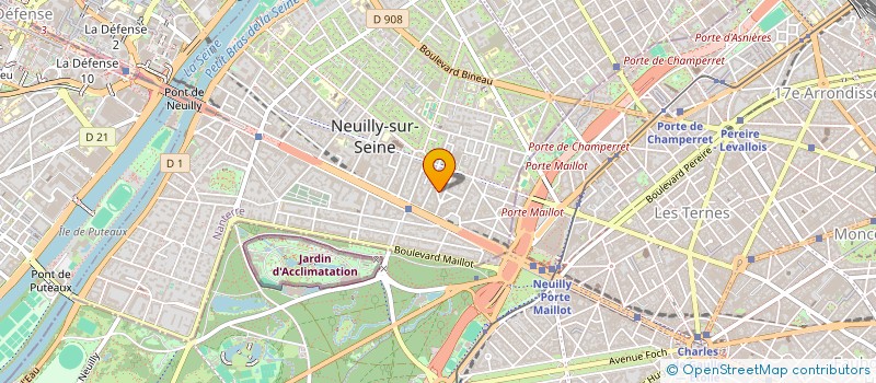 localisation de l'entreprise CB CONSULTING à NEUILLY-SUR-SEINE