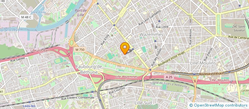 localisation de l'entreprise CB CONSULTING à LILLE