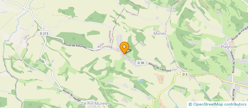 localisation de l'entreprise CB CORP  MONES