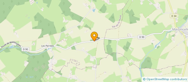 localisation de l'entreprise CB CS  SAINT-MARS-DE-LOCQUENAY