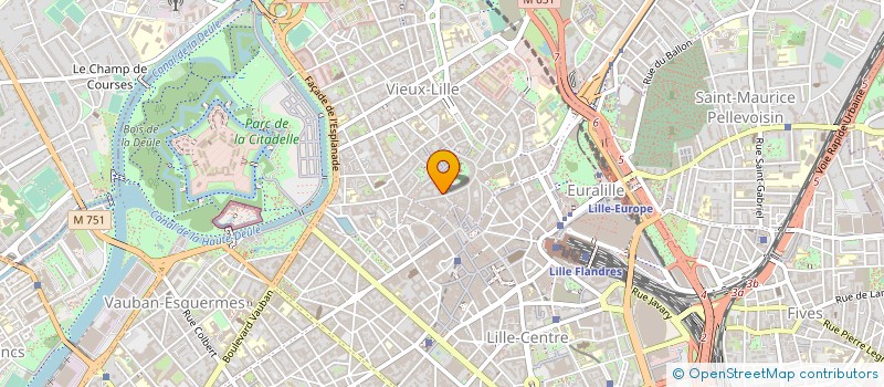 localisation de l'entreprise CB DELAMBRE à LILLE
