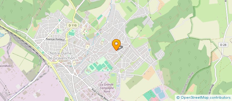 localisation de l'entreprise CB DEVELOPPEMENT  PORT-JEROME-SUR-SEINE