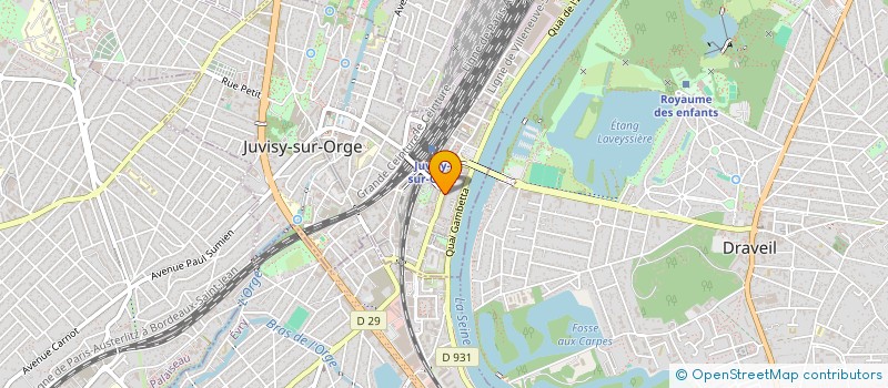 localisation de l'entreprise CB ENERGENIUS à JUVISY-SUR-ORGE