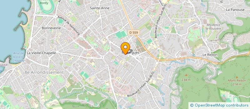localisation de l'entreprise CB EVENT à MARSEILLE