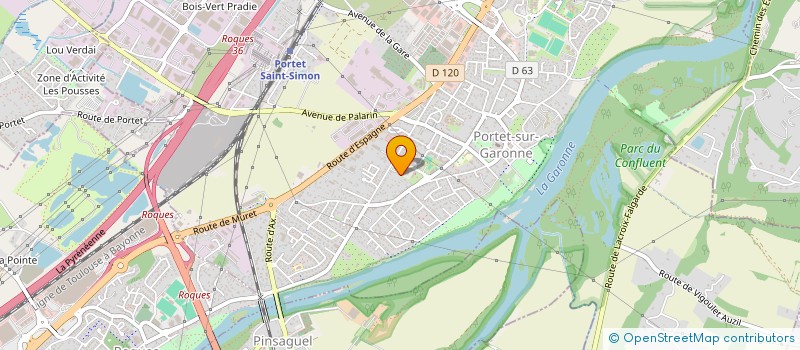 localisation de l'entreprise CB EXPERTISE BELOTTI  PORTET-SUR-GARONNE