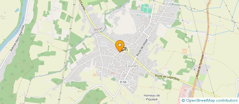 localisation de l'entreprise CB EXPRESS SERVICES à EAUNES