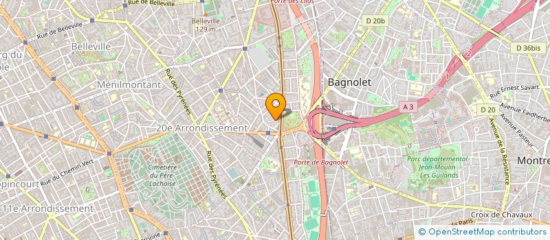 localisation de l'entreprise CB FILMS  PARIS