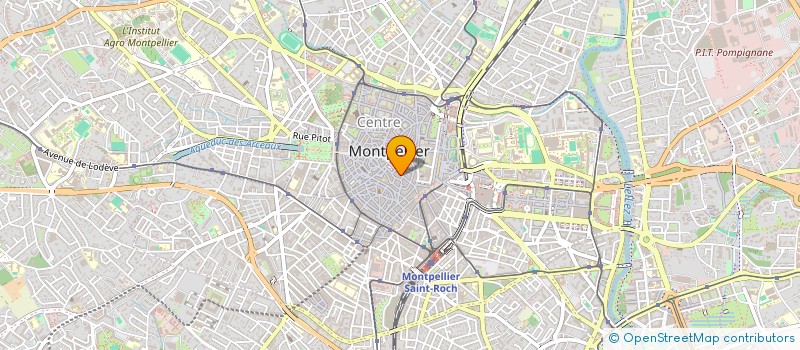 localisation de l'entreprise CB FINANCES à MONTPELLIER