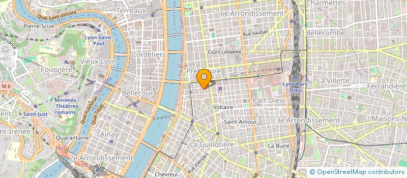 localisation de l'entreprise CB FOOD  LYON