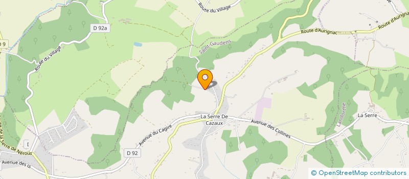 localisation de l'entreprise CB FOOD  SAINT-GAUDENS