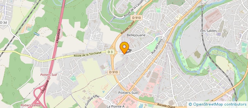 localisation de l'entreprise CB FROID à VOUNEUIL-SOUS-BIARD