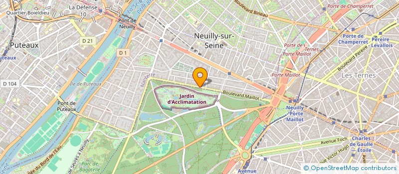 localisation de l'entreprise CB HEALTHCARE CONSULTING à NEUILLY-SUR-SEINE