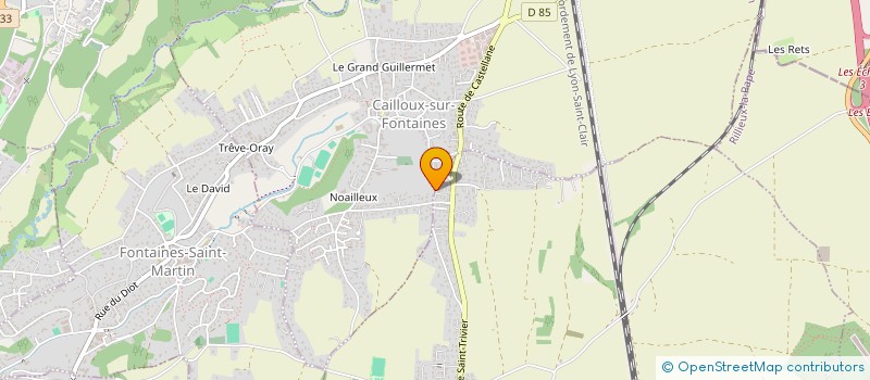 localisation de l'entreprise CB IMMO  CAILLOUX-SUR-FONTAINES