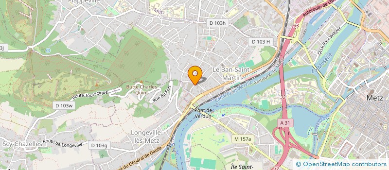 localisation de l'entreprise CB INVESTISSEMENTS à LE BAN-SAINT-MARTIN
