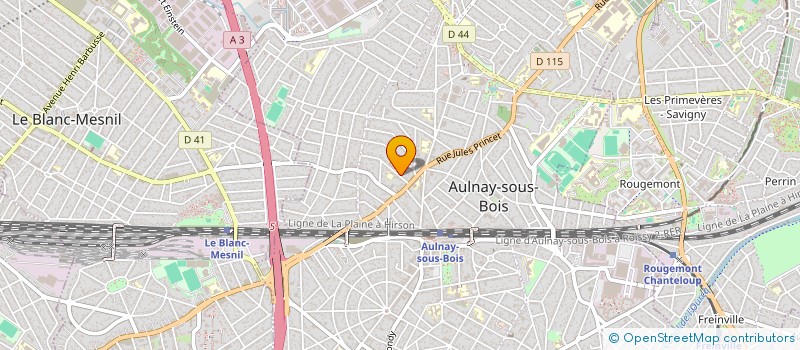 localisation de l'entreprise CB ISOLATION à AULNAY-SOUS-BOIS