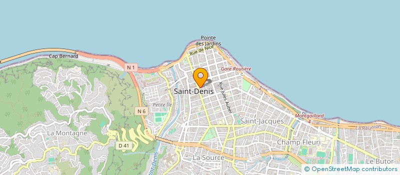 localisation de l'entreprise CB.ISS GROUP HOLDING  SAINT-DENIS