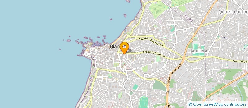 localisation de l'entreprise CB&L  BIARRITZ
