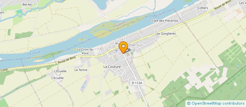 localisation de l'entreprise CB LIGHTING  SAINT-DYE-SUR-LOIRE