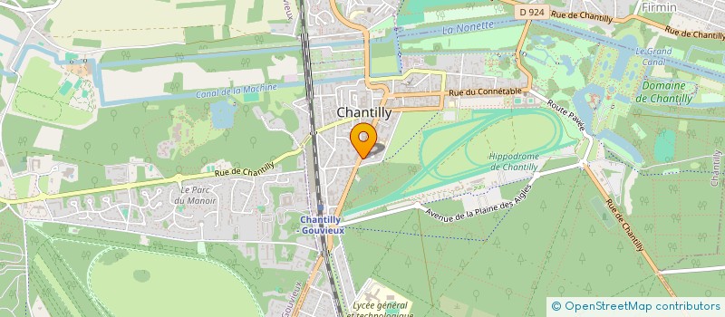 localisation de l'entreprise CB LOGISTIC  SAINT-MAXIMIN