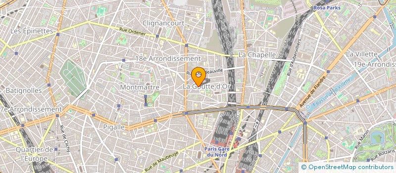 localisation de l'entreprise CB MAINTENANCE à PARIS