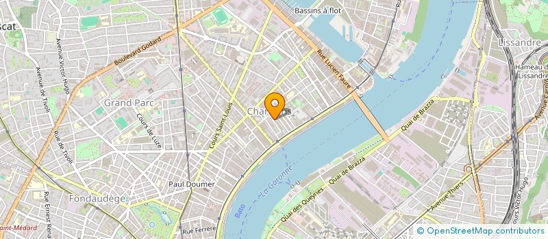 localisation de l'entreprise CB MANAGEMENT CONSULTING  BORDEAUX