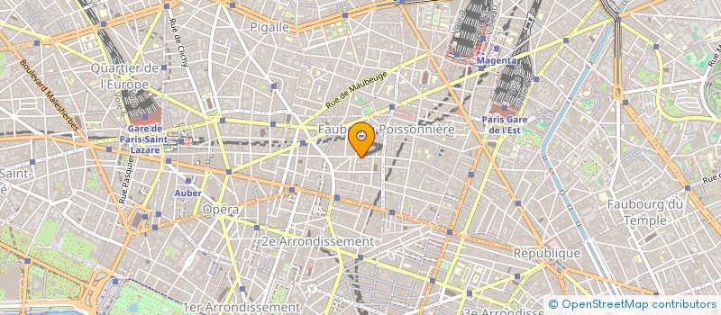 localisation de l'entreprise CB MEDIA GROUPE  PARIS