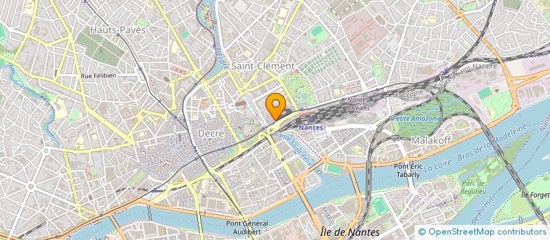 localisation de l'entreprise CB NANTES à NANTES