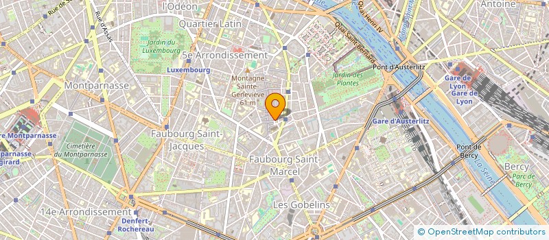 localisation de l'entreprise CB PATRIARCHES  PARIS