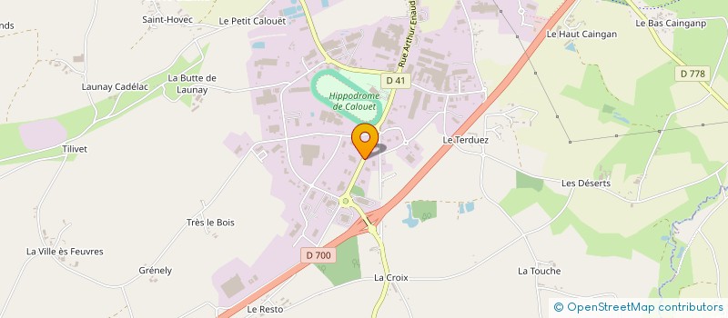 localisation de l'entreprise CB PLIAGE à LOUDEAC