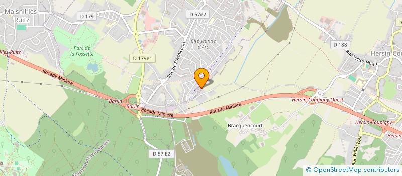 localisation de l'entreprise CB PROJETS TRAVAUX à BARLIN