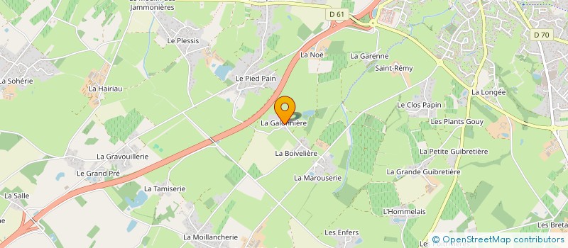 localisation de l'entreprise CB RENOV  SAINT-PHILBERT-DE-GRAND-LIEU