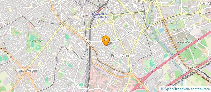 localisation de l'entreprise CB REST à MONTPELLIER