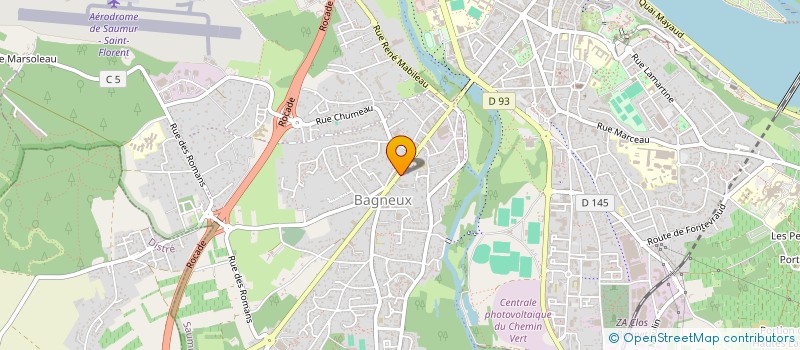 localisation de l'entreprise CB SMART  SAUMUR