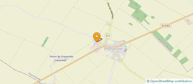 localisation de l'entreprise CB-TD  CHARSONVILLE